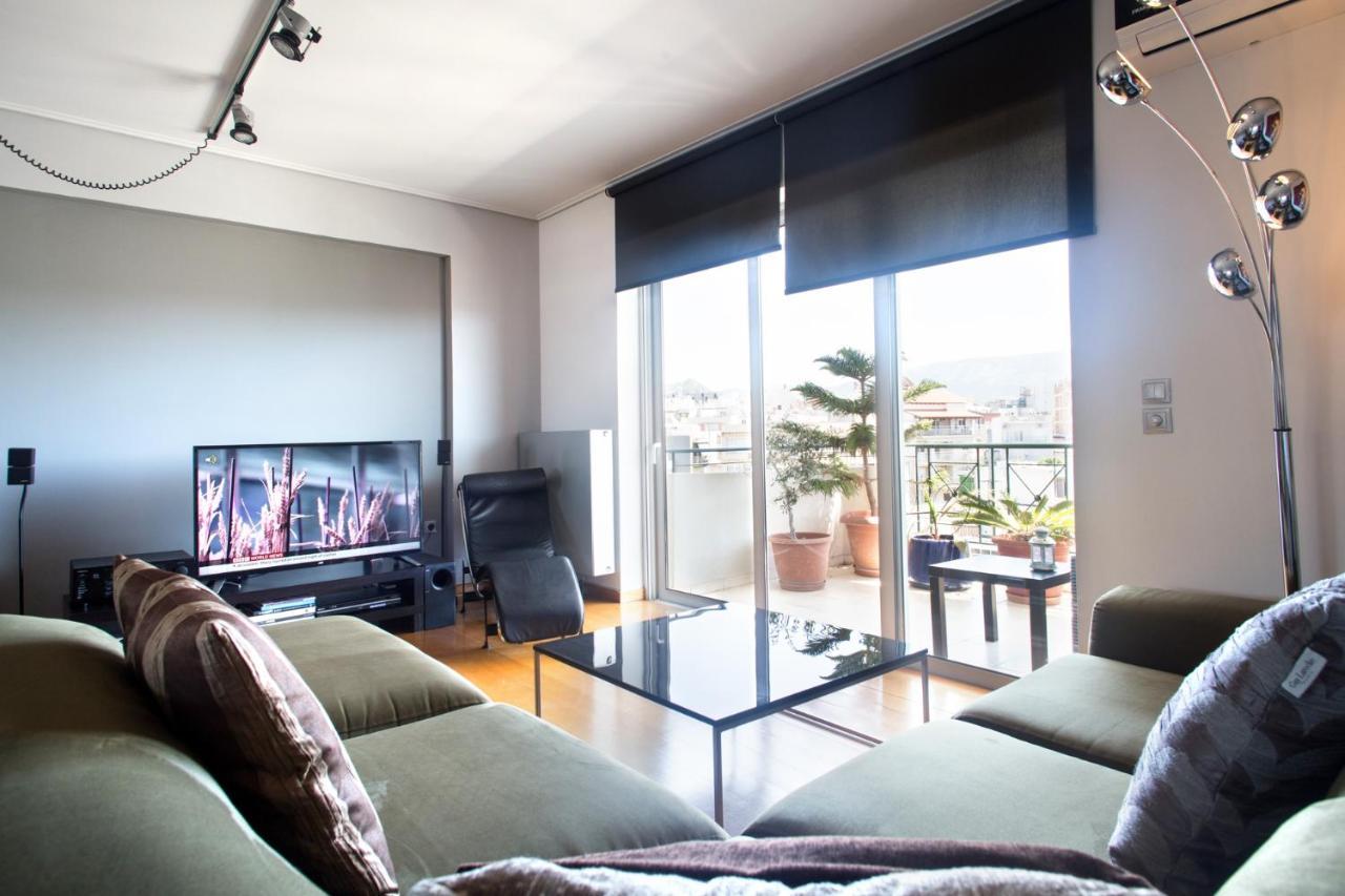 Acropolis Tony'S Penthouse Daire Atina Dış mekan fotoğraf